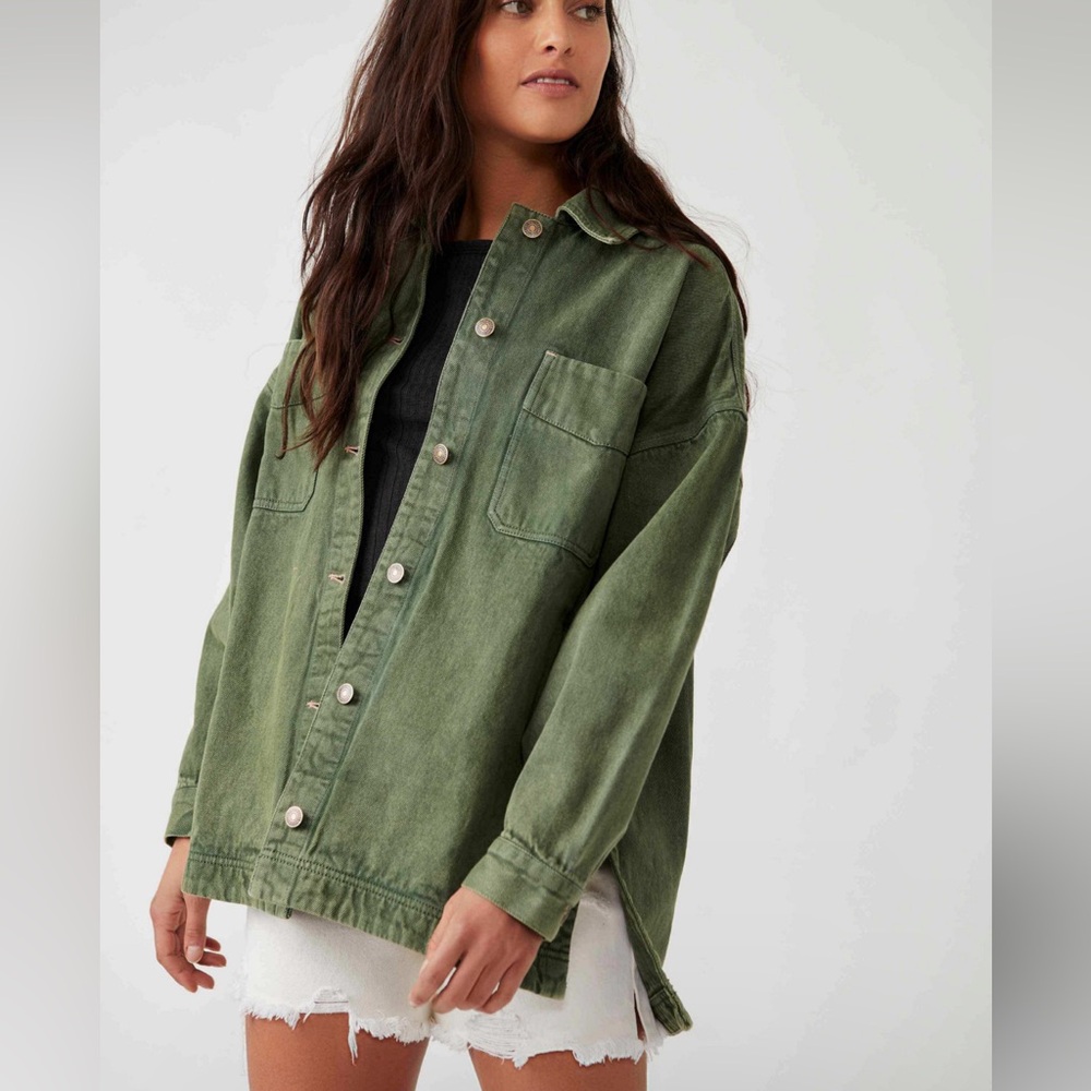 NWOT We The Free - MadisonCity Denim Jacket